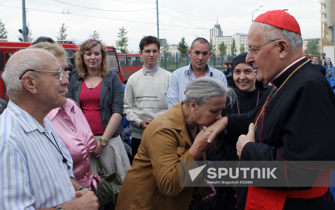 Inauguration of a new Catholic cathedral