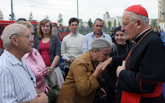 Inauguration of a new Catholic cathedral