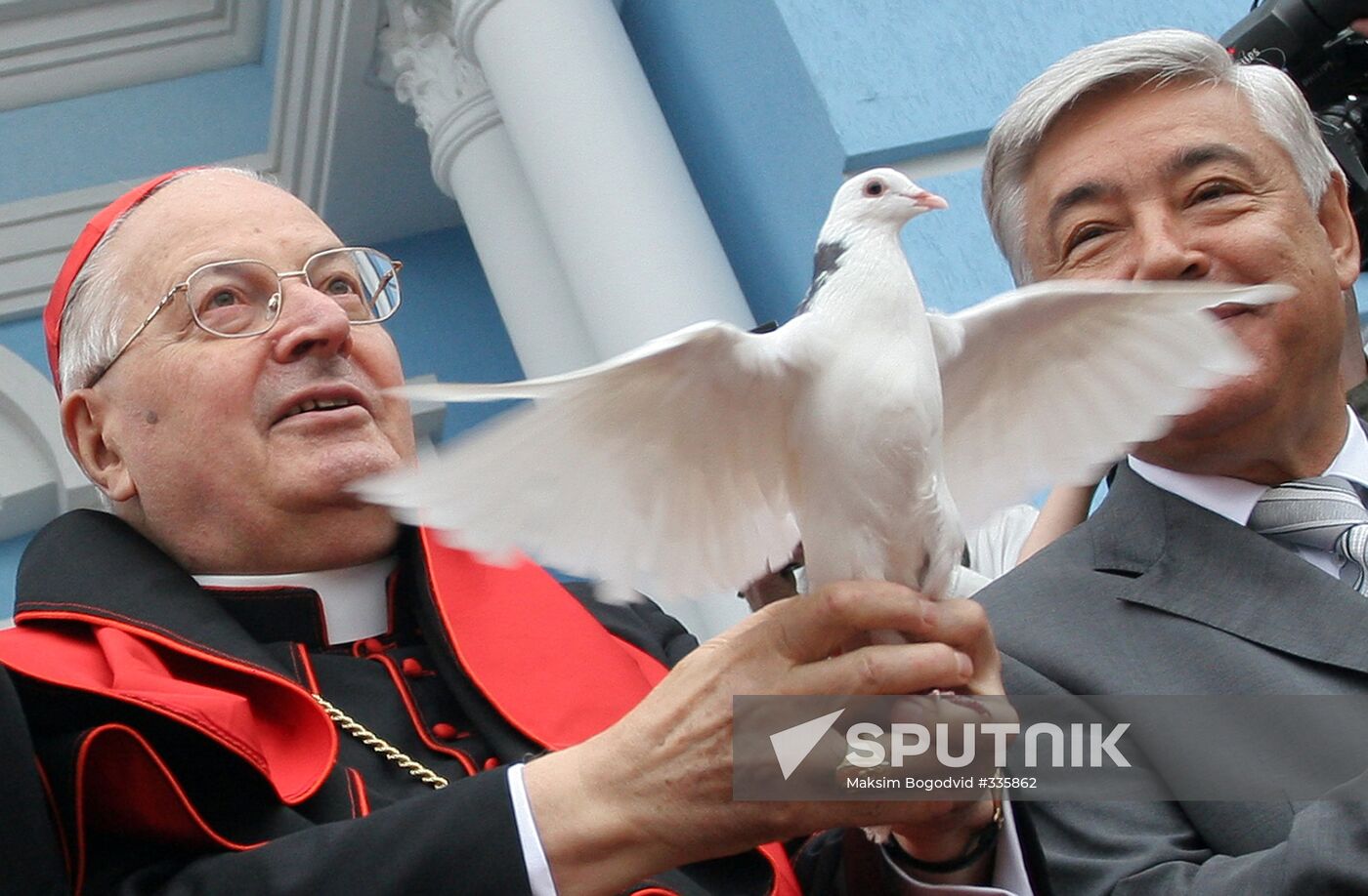 Inauguration of a new Catholic cathedral