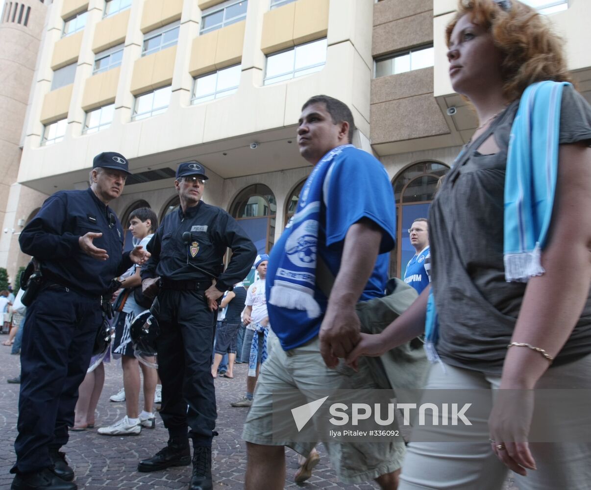 UEFA Super Cup, FC Zenit v Manchester United