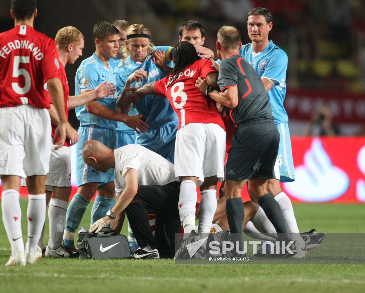 UEFA Super Cup, FC Zenit 2 - 1 Manchester United