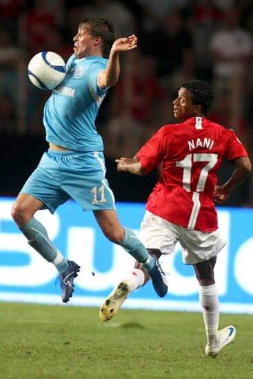 UEFA Super Cup, FC Zenit 2 - 1 Manchester United
