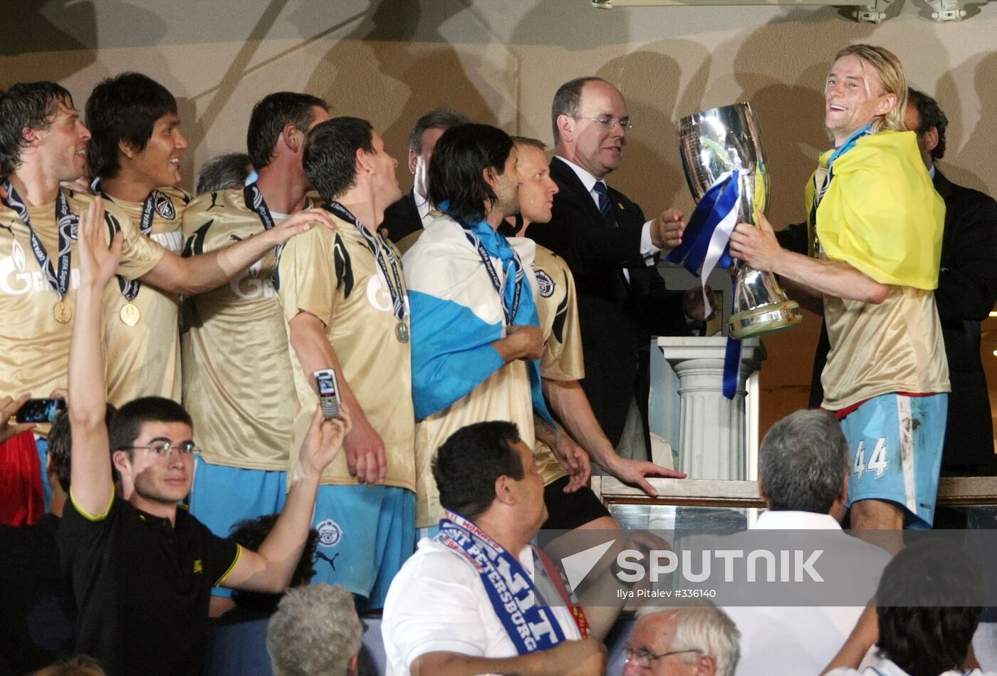 UEFA Super Cup, FC Zenit 2 - 1 Manchester United