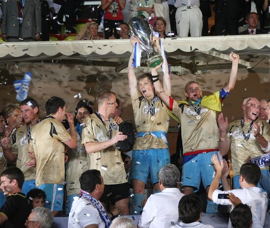 UEFA Super Cup, FC Zenit 2 - 1 Manchester United