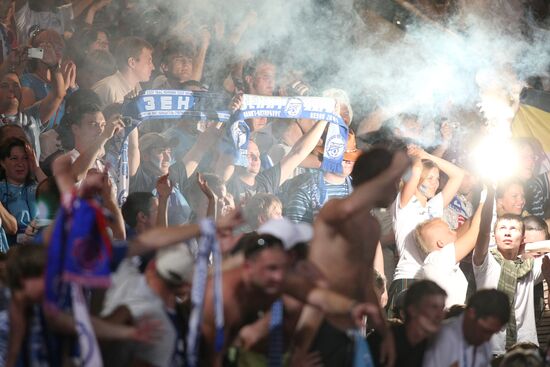 UEFA Super Cup, FC Zenit 2 - 1 Manchester United