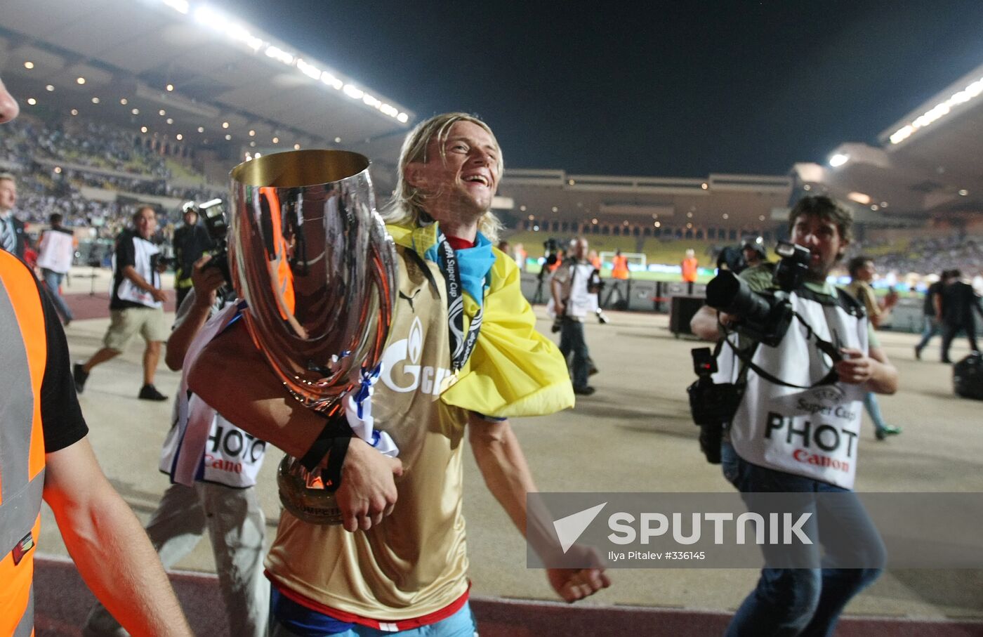 UEFA Super Cup, FC Zenit 2 - 1 Manchester United