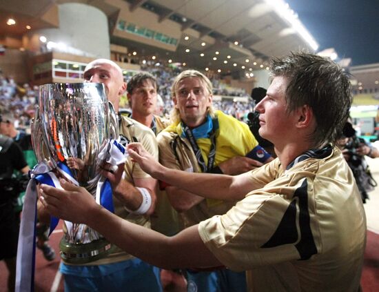 UEFA Super Cup, FC Zenit 2 - 1 Manchester United
