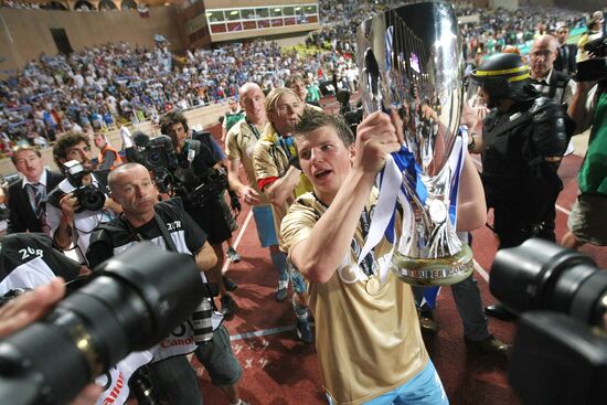 UEFA Super Cup, FC Zenit 2 - 1 Manchester United
