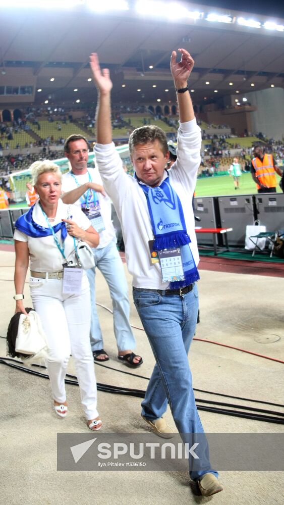 UEFA Super Cup, FC Zenit 2 - 1 Manchester United