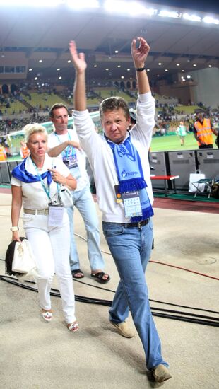 UEFA Super Cup, FC Zenit 2 - 1 Manchester United