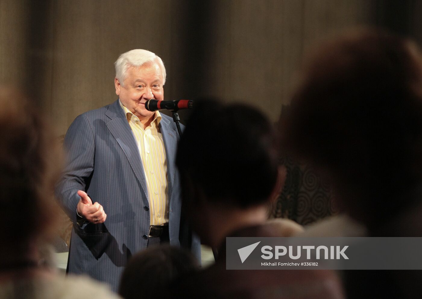 Moscow Chekhov art theatre company gathering