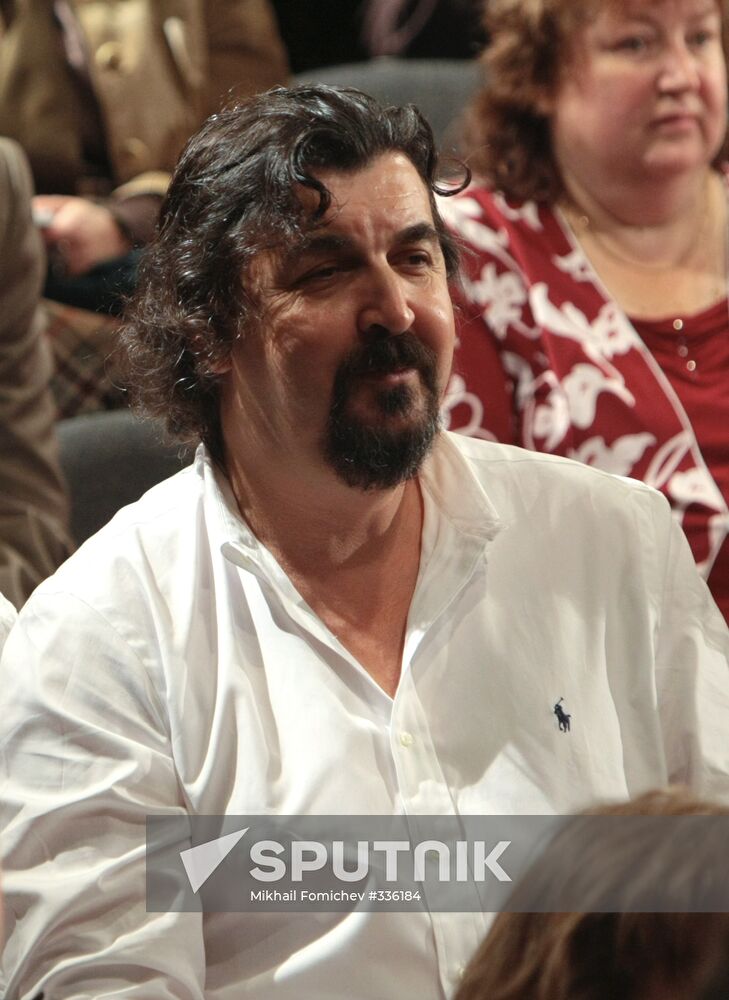 Moscow Chekhov art theatre company gathering
