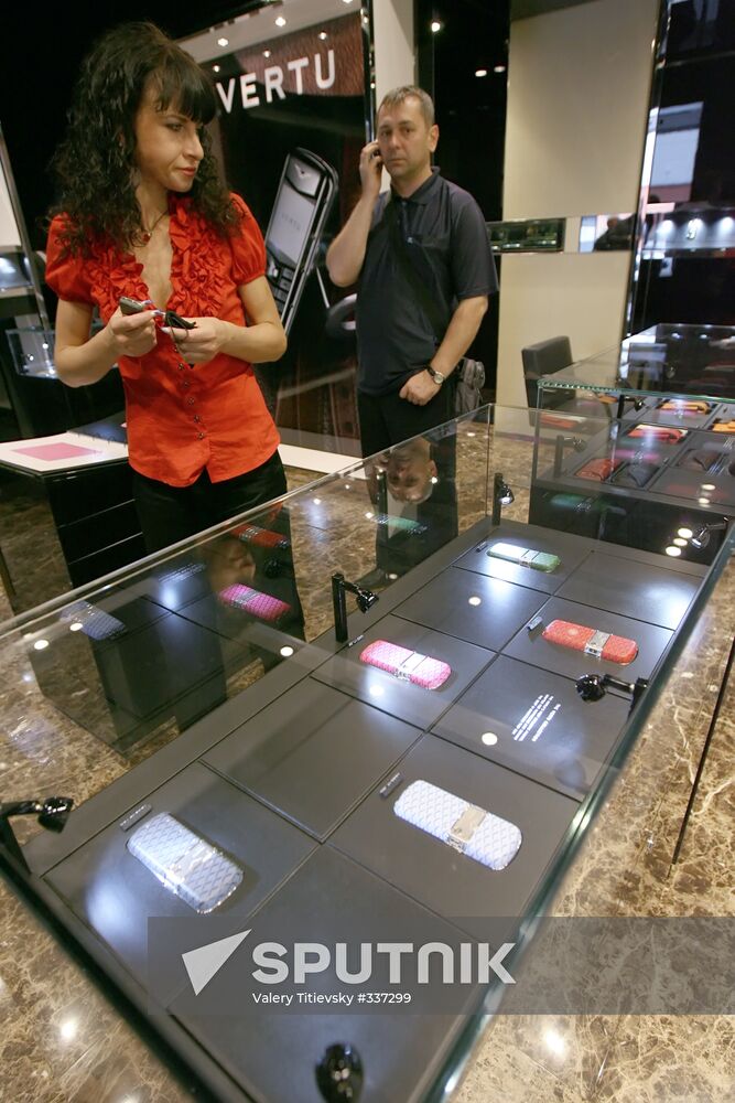 Vertu boutique opened in Novosibirsk