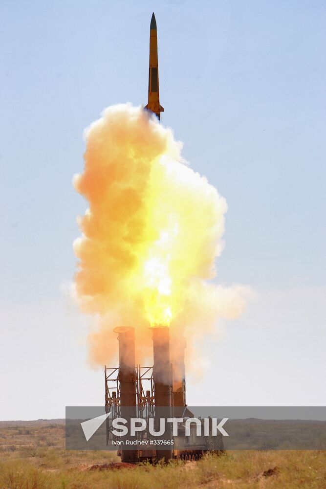 Exercise of Belarusian air-defense units