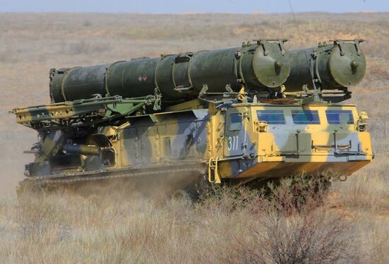 Exercise of Belarusian air-defense units
