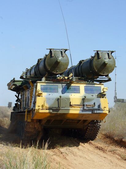 Exercise of Belarusian air-defense units