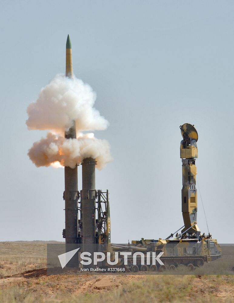 Exercise of Belarusian air-defense units