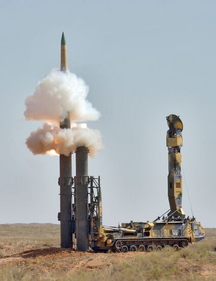 Exercise of Belarusian air-defense units