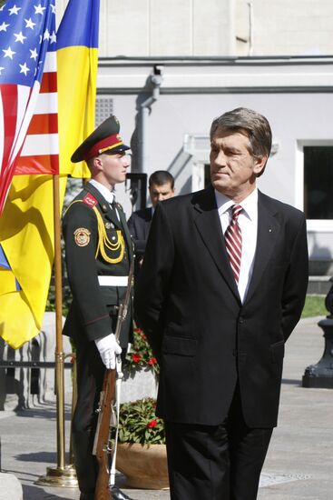 Viktor Yushchenko meets with Dick Cheney