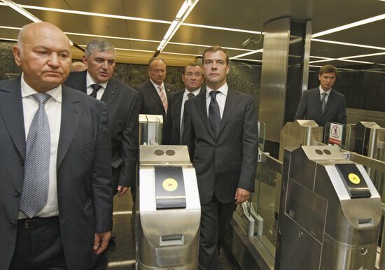 Slavyansky Bouleward subway station opened in Moscow