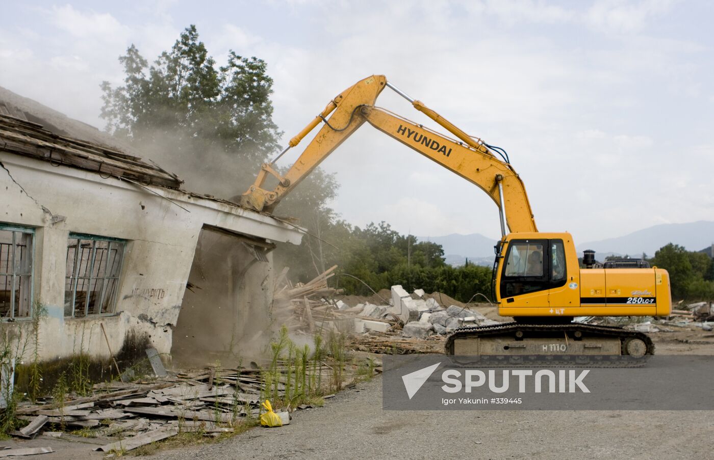 Olympic construction in Sochi