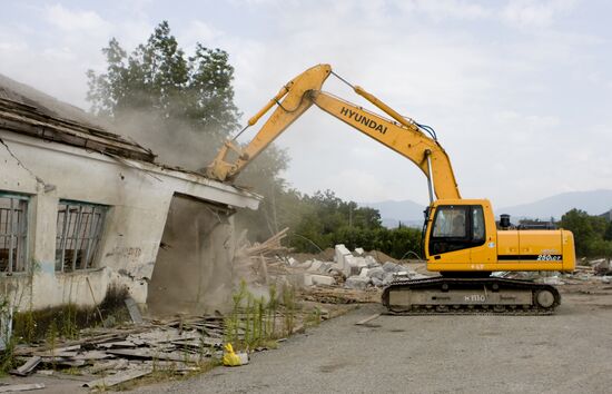 Olympic construction in Sochi