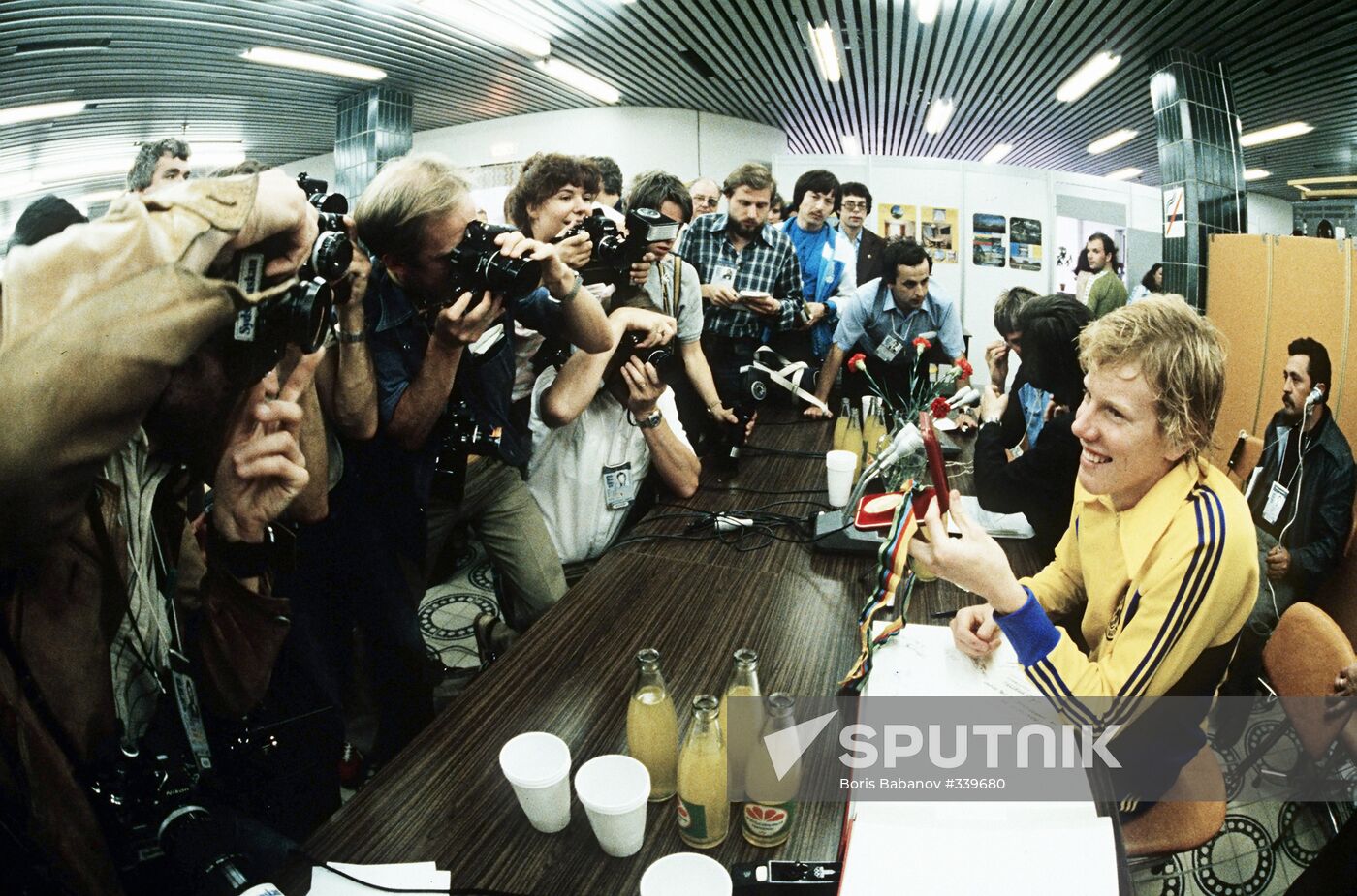 Olympic champion Bengt Baron