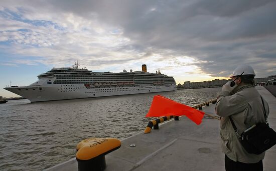 St. Petersburg's new passenger seaport