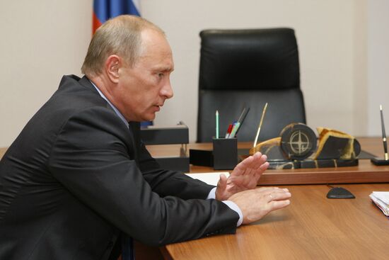 Vladimir Putin and Sergei Ivanov