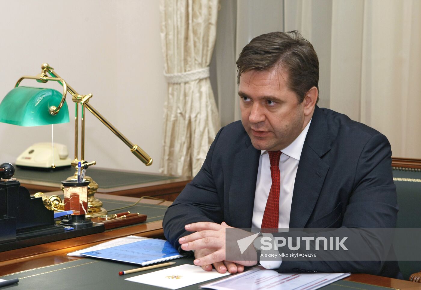Russian Energy Minister Sergey Shmatko