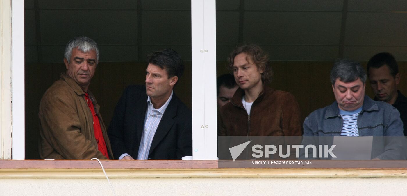 Russian Football Championships. FC Moskva vs. FC Spartak Moscow