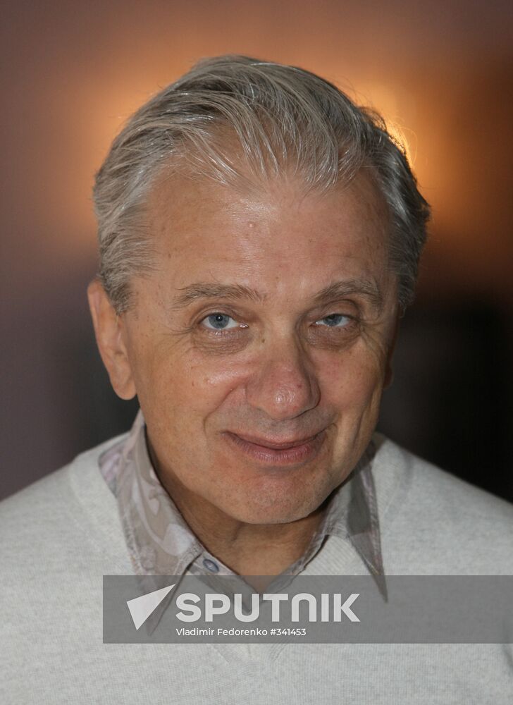 Traditional gathering of the Mossovet theater company