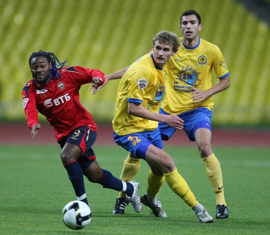Russian Football Championships. FC CSKA vs. FC Luch-Energia