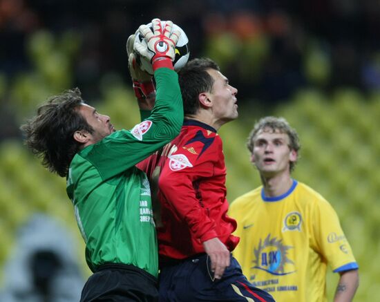 Russian Football Championships. FC CSKA vs. FC Luch-Energia