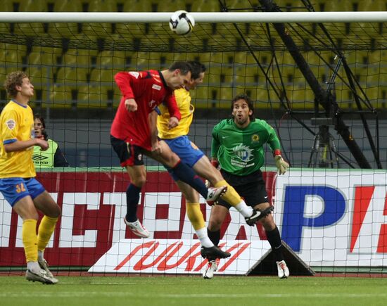 Russian Football Championships. FC CSKA vs. FC Luch-Energia
