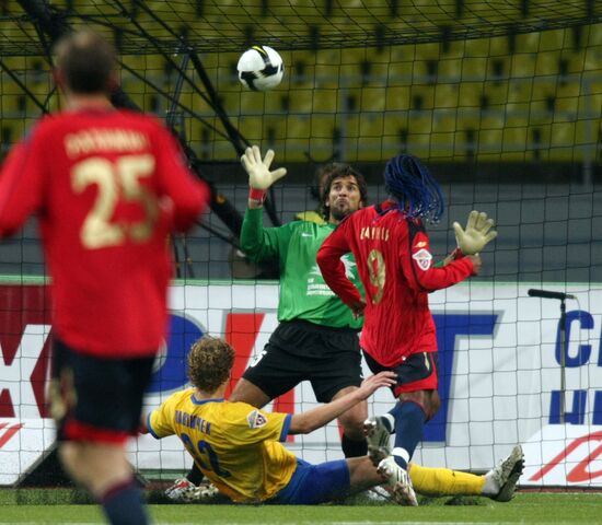 Russian Football Championships. FC CSKA vs. FC Luch-Energia