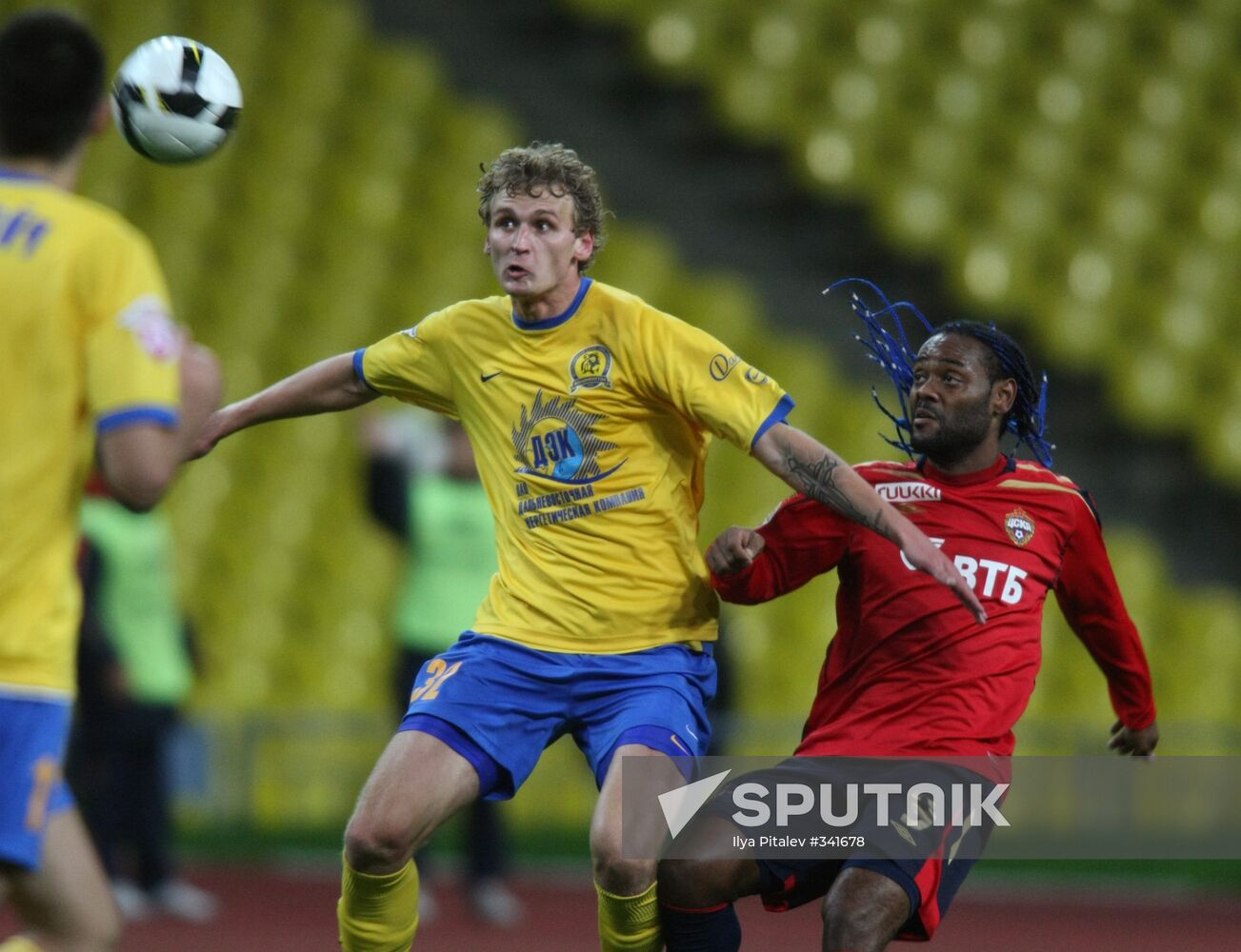 Russian Football Championships. FC CSKA vs. FC Luch-Energia