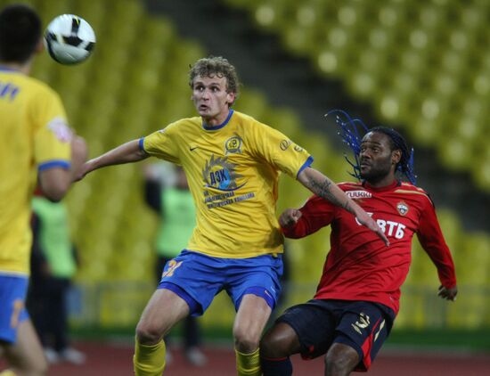 Russian Football Championships. FC CSKA vs. FC Luch-Energia