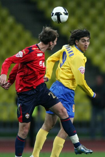 Russian Football Championships. FC CSKA vs. FC Luch-Energia