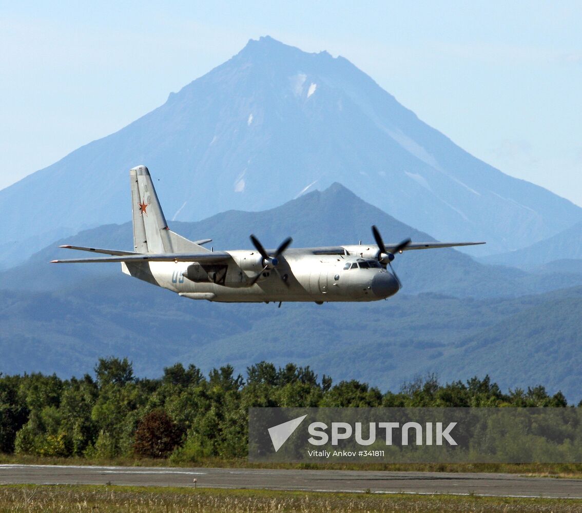Antonov An-26 twin-engined light turboprop transport aircraft