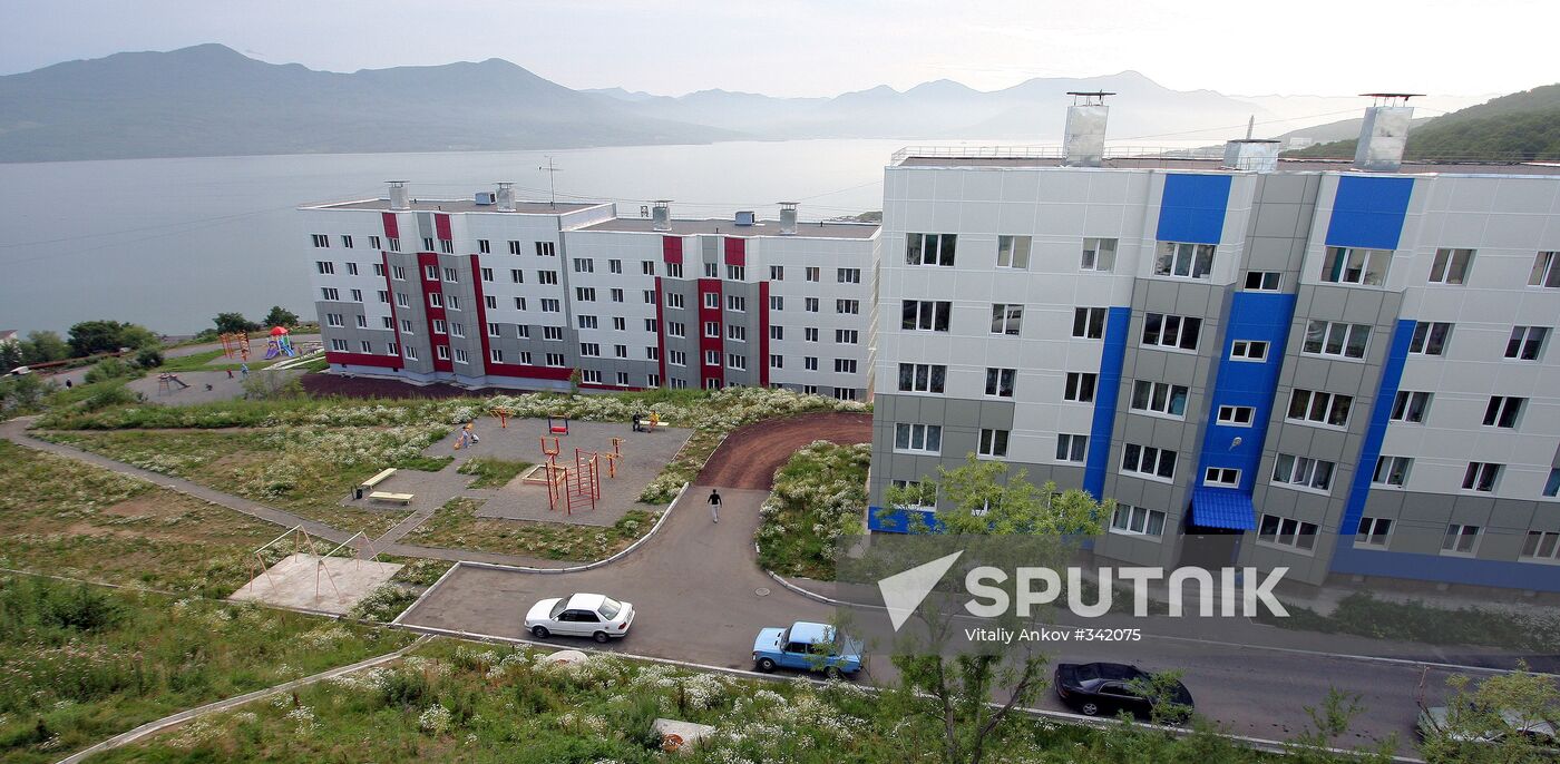 New apartment houses in Vilyuchinsk