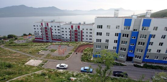 New apartment houses in Vilyuchinsk