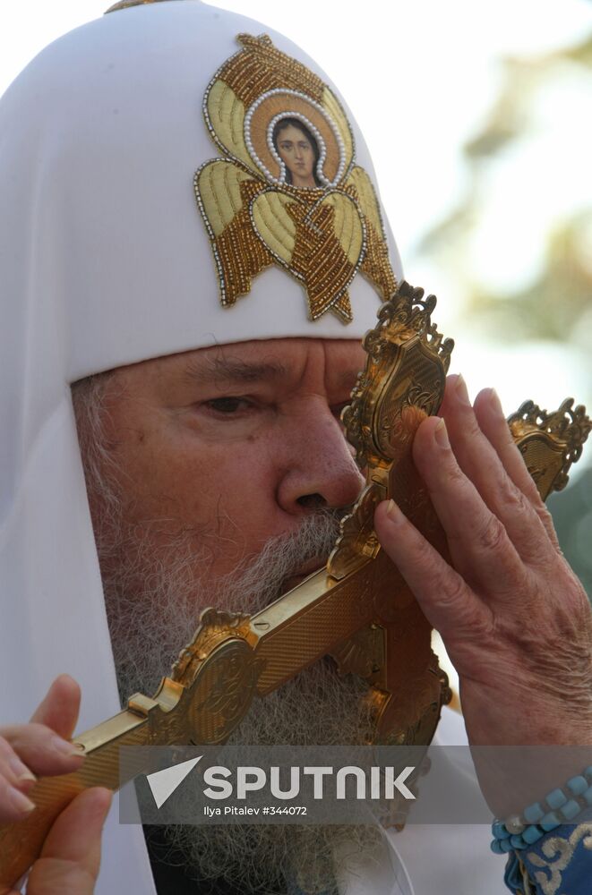Tikhvin Chapel dedication service in Kronshtadt