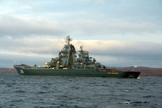 Northern Fleet's warships