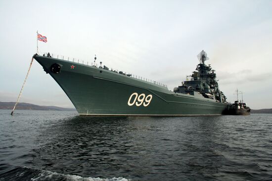 Northern Fleet's warships