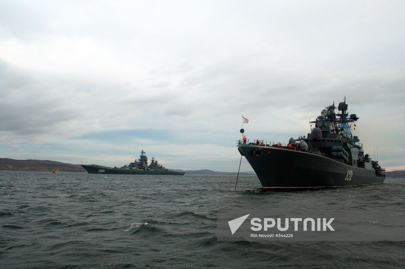Northern Fleet's warships