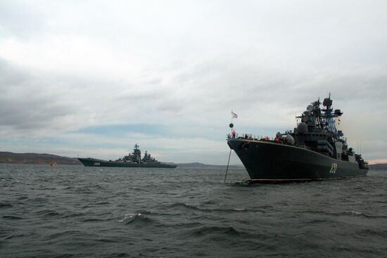 Northern Fleet's warships