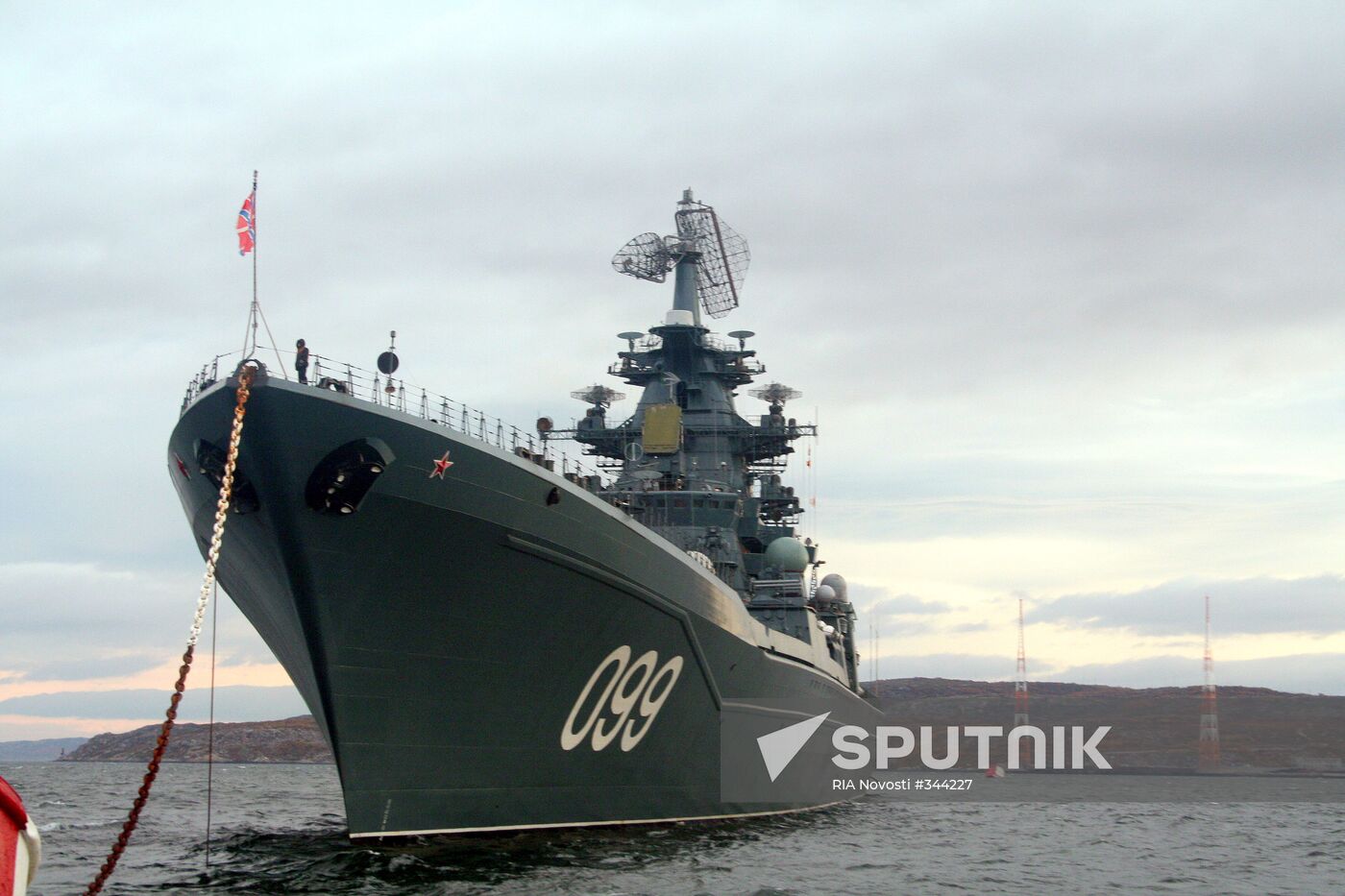Northern Fleet's warships
