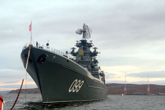 Northern Fleet's warships