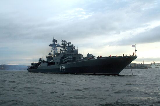 Northern Fleet's warships